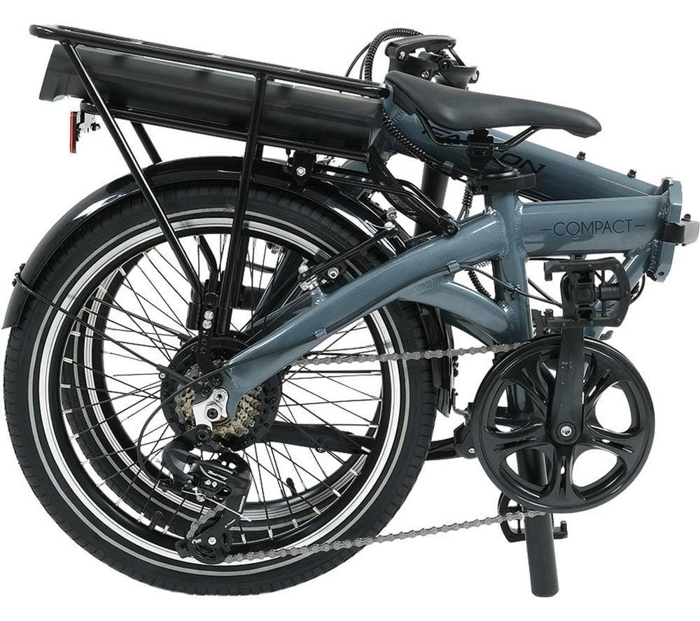 FALCON Compact Electric Folding Bike - Grey image number 2 of 3