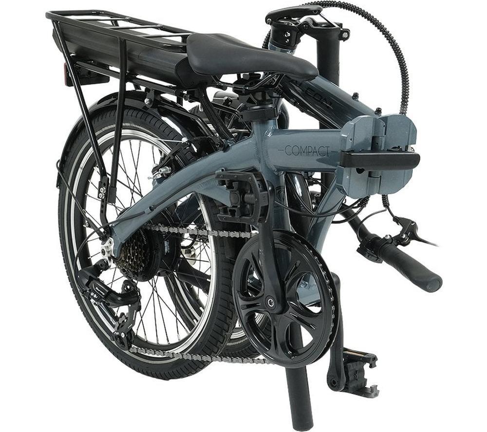 FALCON Compact Electric Folding Bike - Grey image number 3 of 3