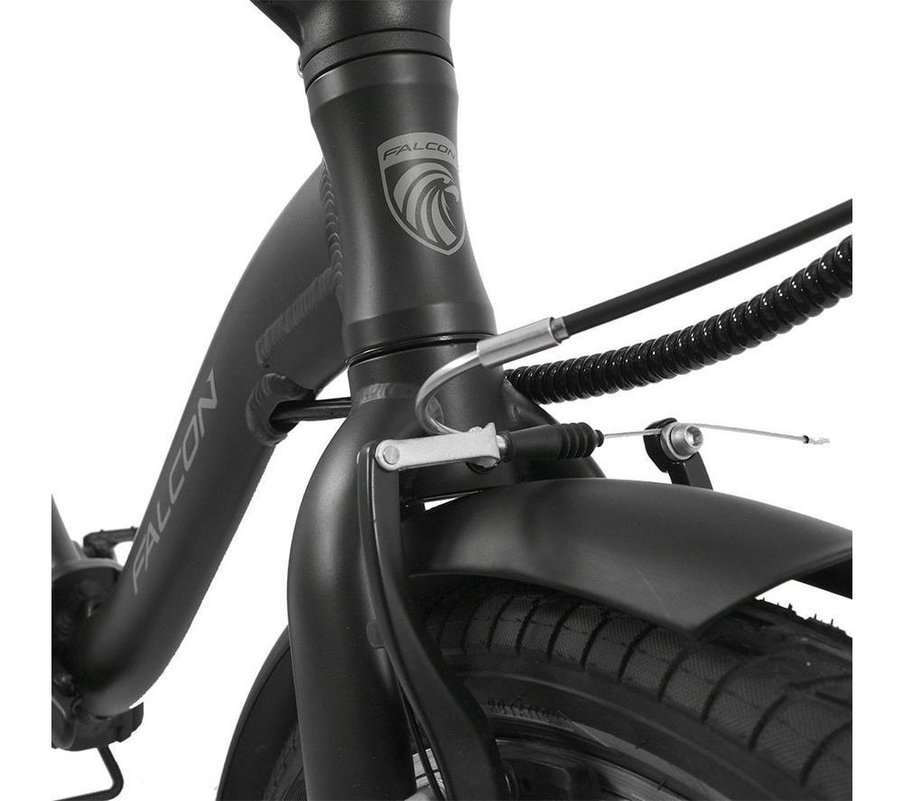 FALCON Breeze Low Step Electric Folding Bike - Black image number 7 of 14