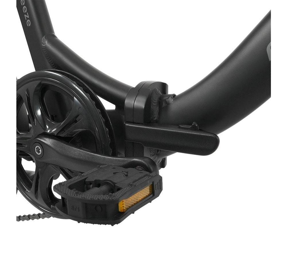 FALCON Breeze Low Step Electric Folding Bike - Black image number 8 of 14