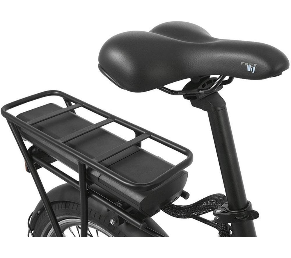 FALCON Breeze Low Step Electric Folding Bike - Black image number 12 of 14