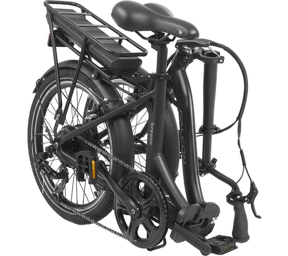 FALCON Breeze Low Step Electric Folding Bike - Black image number 13 of 14