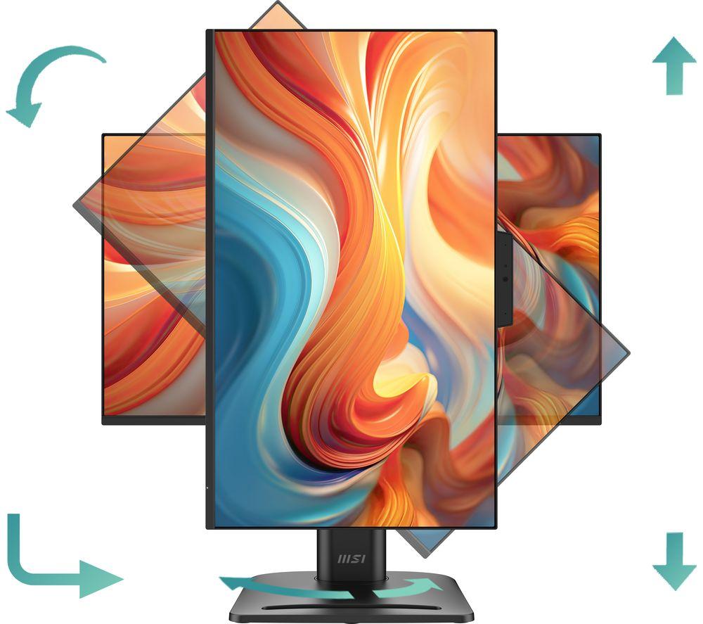 MSI PRO MP245PDG E14 FHD 23.8" IPS LCD Monitor - Black image number 9 of 12