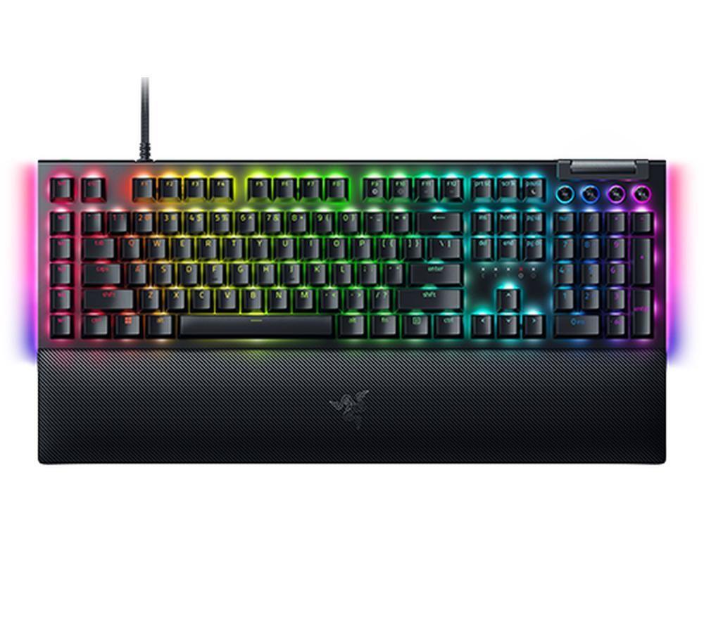 Razer Blackwidow V4 Mechanical Gaming Keyboard - Black, Green