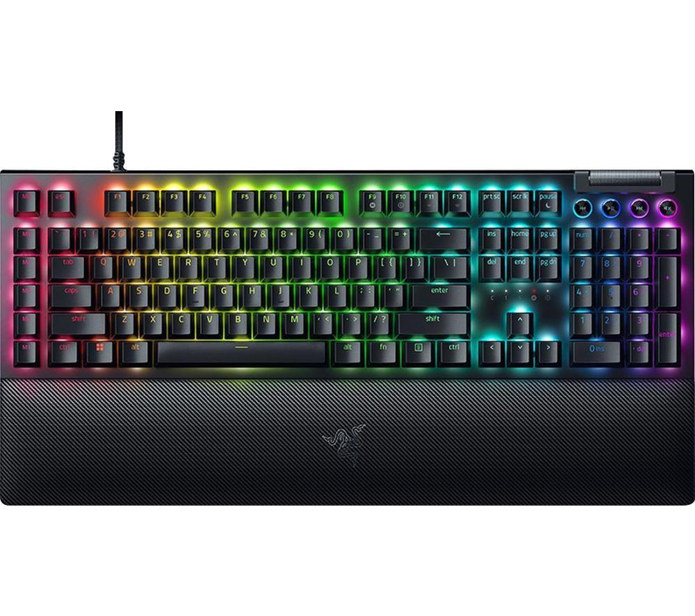 RAZER BlackWidow V4 Mechanical Gaming Keyboard - Black image number 2 of 7