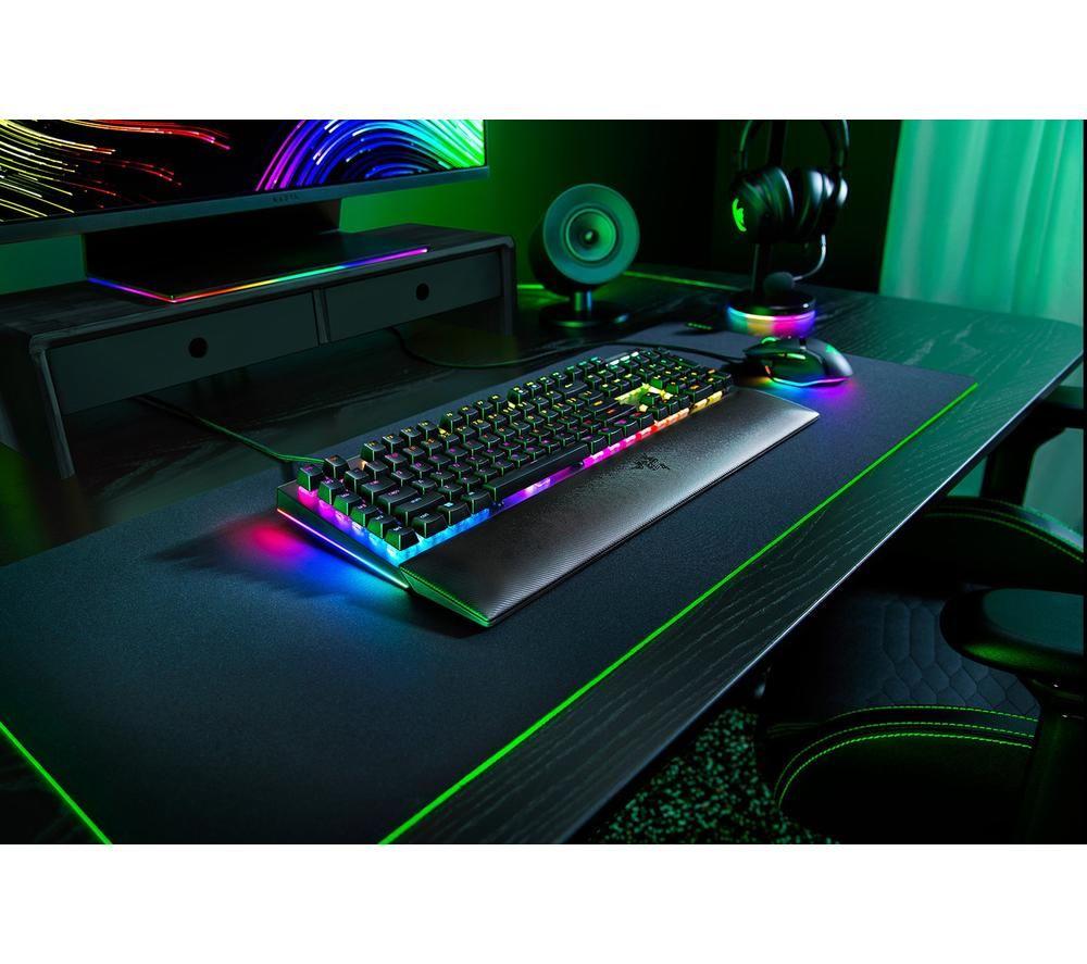 RAZER BlackWidow V4 Mechanical Gaming Keyboard - Black image number 6 of 7
