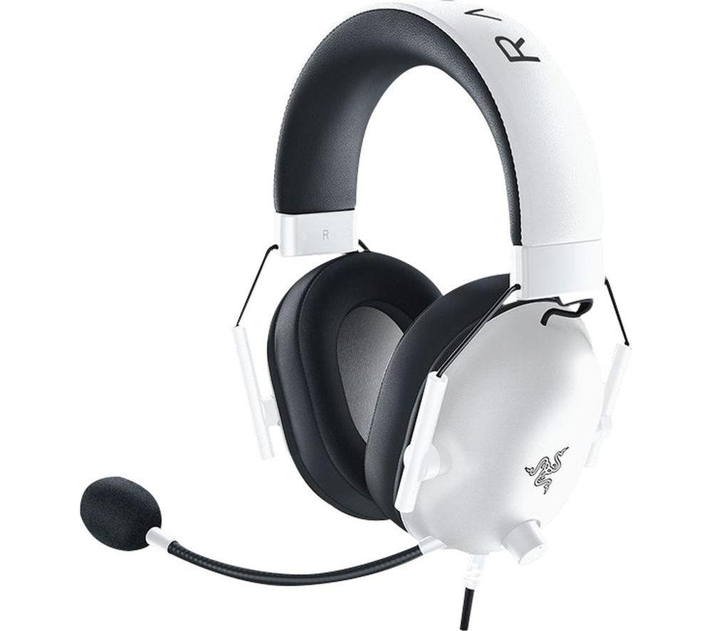 Razer Blackshark V2 X 7.1 Gaming Headset For Playstation - White, White
