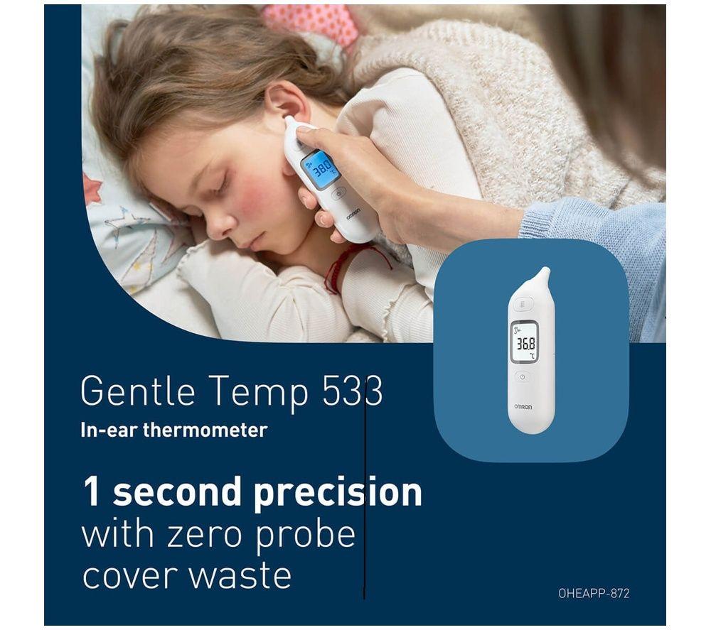 OMRON MC-E533-E Gentle Temp 533 In-Ear Thermometer image number 2 of 6