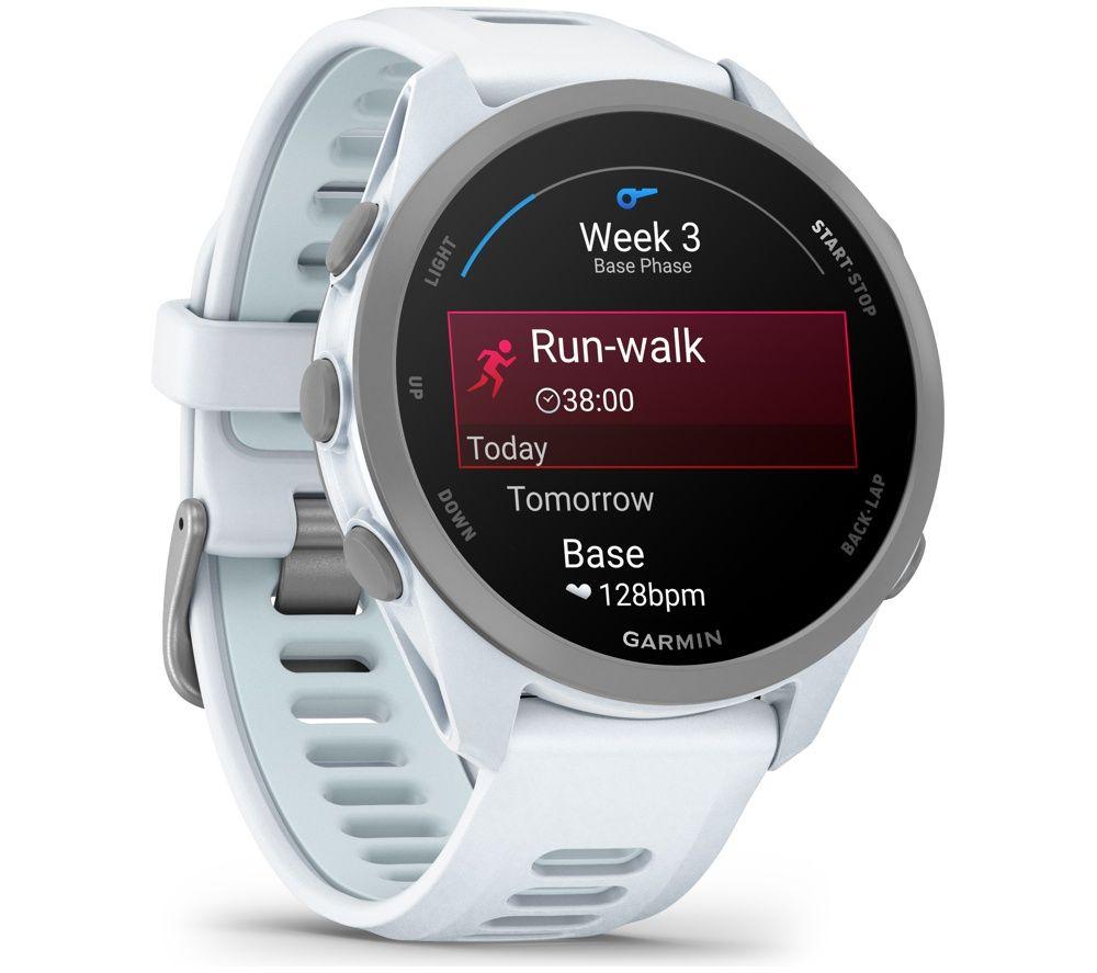 GARMIN Forerunner 170 Sports Watch - Whitestone & Cloud Blue, 43 mm image number 5 of 10