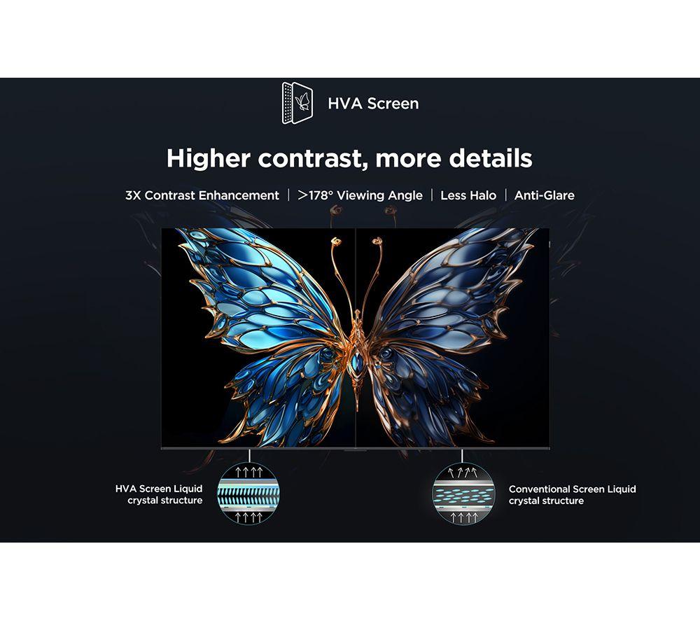 TCL P7L 85" QLED 4K HDR Smart Google TV 2026 - 85P7L-UK image number 7 of 15