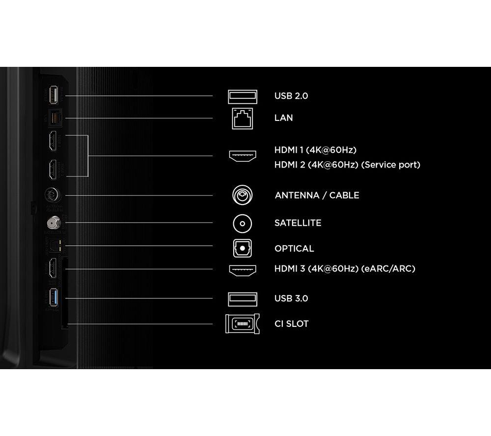 TCL P7L 85" QLED 4K HDR Smart Google TV 2026 - 85P7L-UK image number 13 of 15