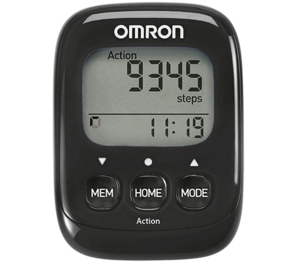 OMRON Walking Style IV Step Counter - Black