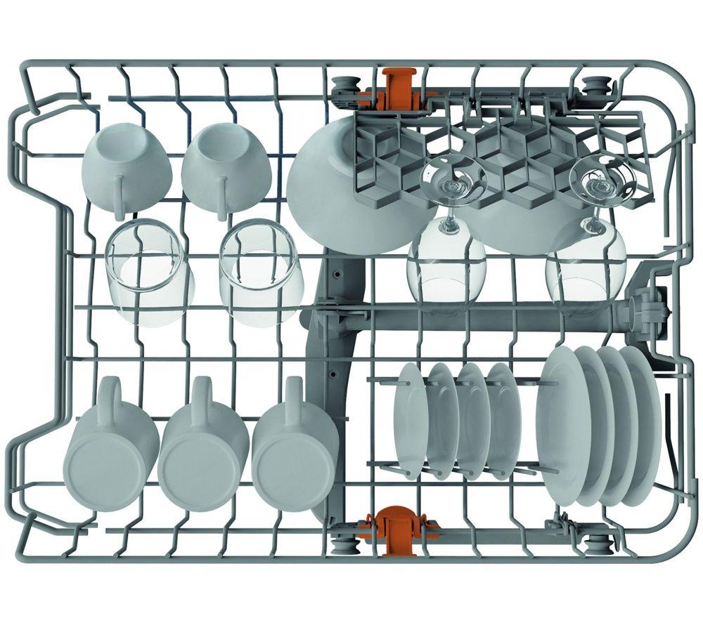 HOTPOINT HP2FD10CS90WUK Slimline Dishwasher - White image number 4 of 9