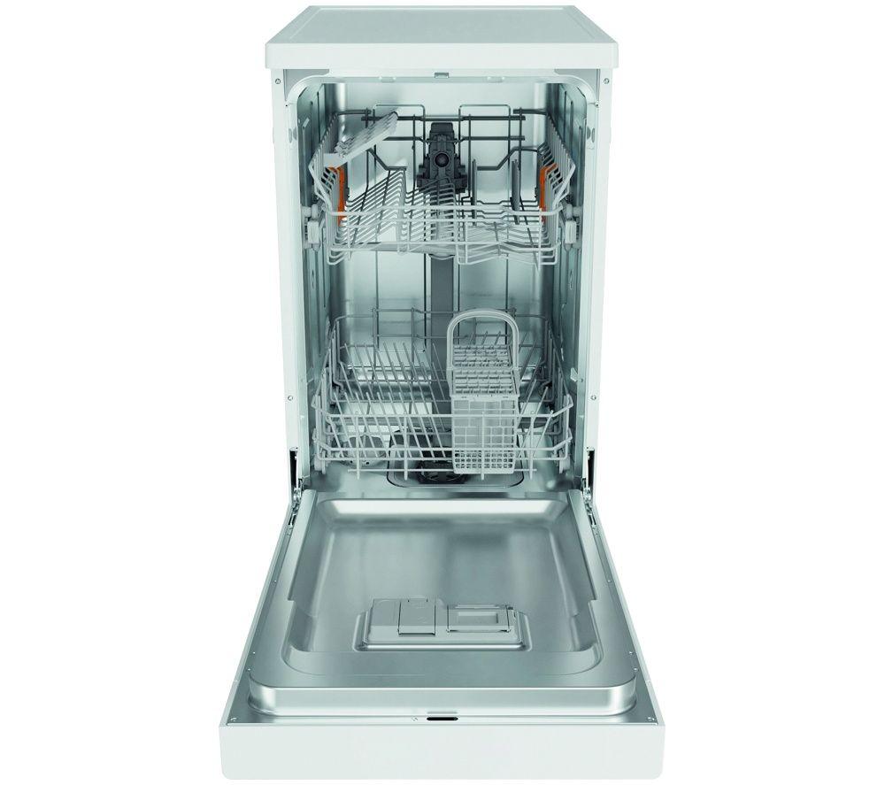 HOTPOINT HP2FD10CS90WUK Slimline Dishwasher - White image number 5 of 9
