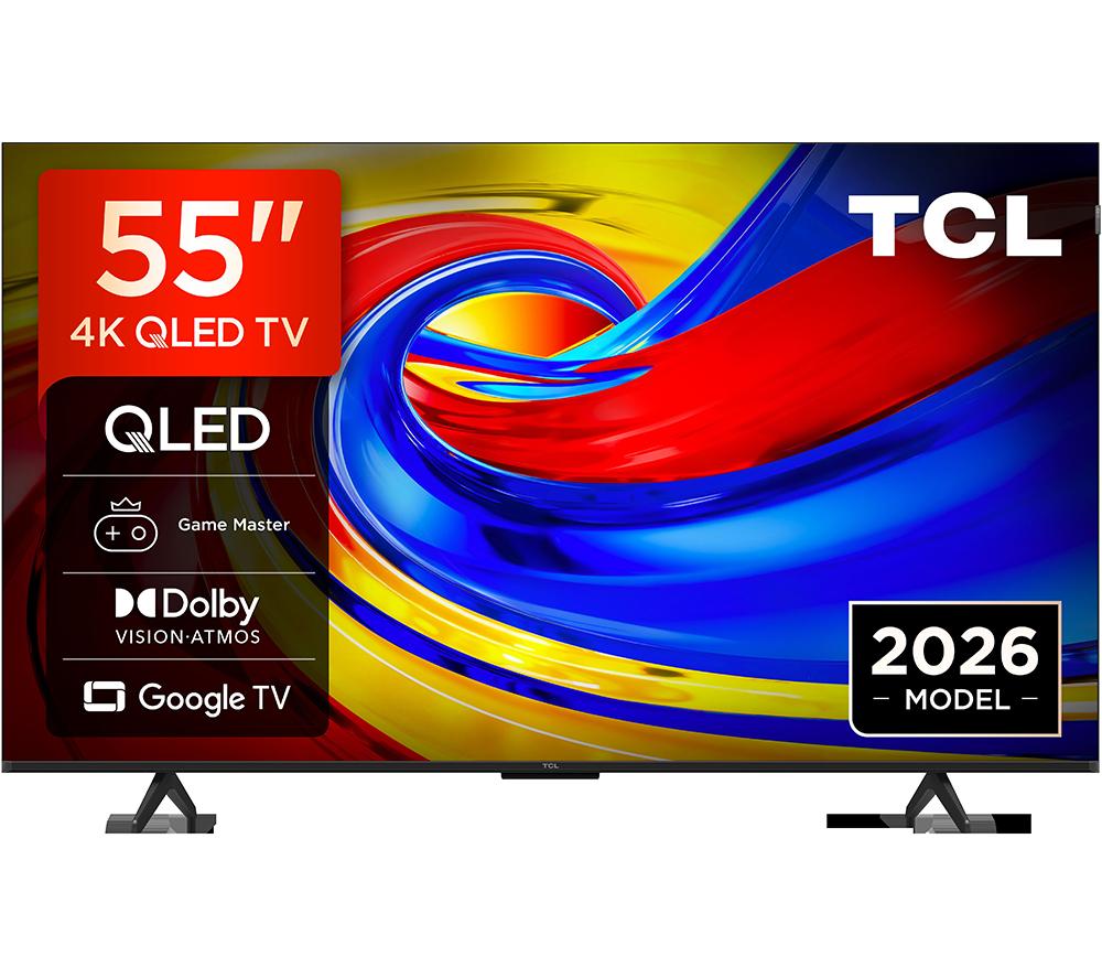 55inch TCL P7L  QLED 4K HDR Smart Google TV 2026 - 55P7L-UK