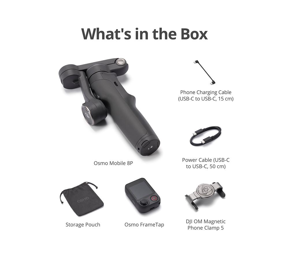 DJI Osmo Mobile 8P Smartphone Gimbal - Grey image number 9 of 9