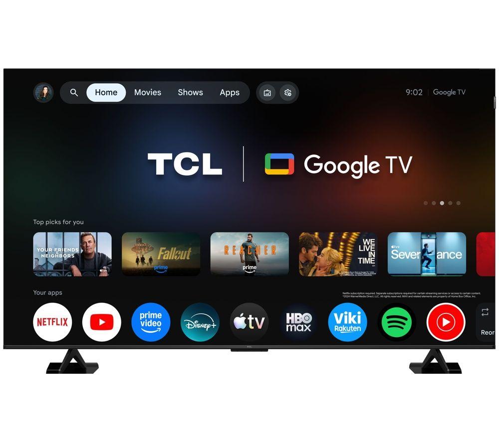 TCL P7L 43" QLED 4K HDR Smart Google TV 2026 - 43P7L-UK image number 2 of 3