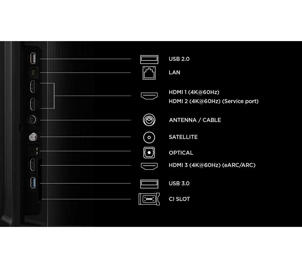 TCL P7L 43" QLED 4K HDR Smart Google TV 2026 - 43P7L-UK image number 4 of 15