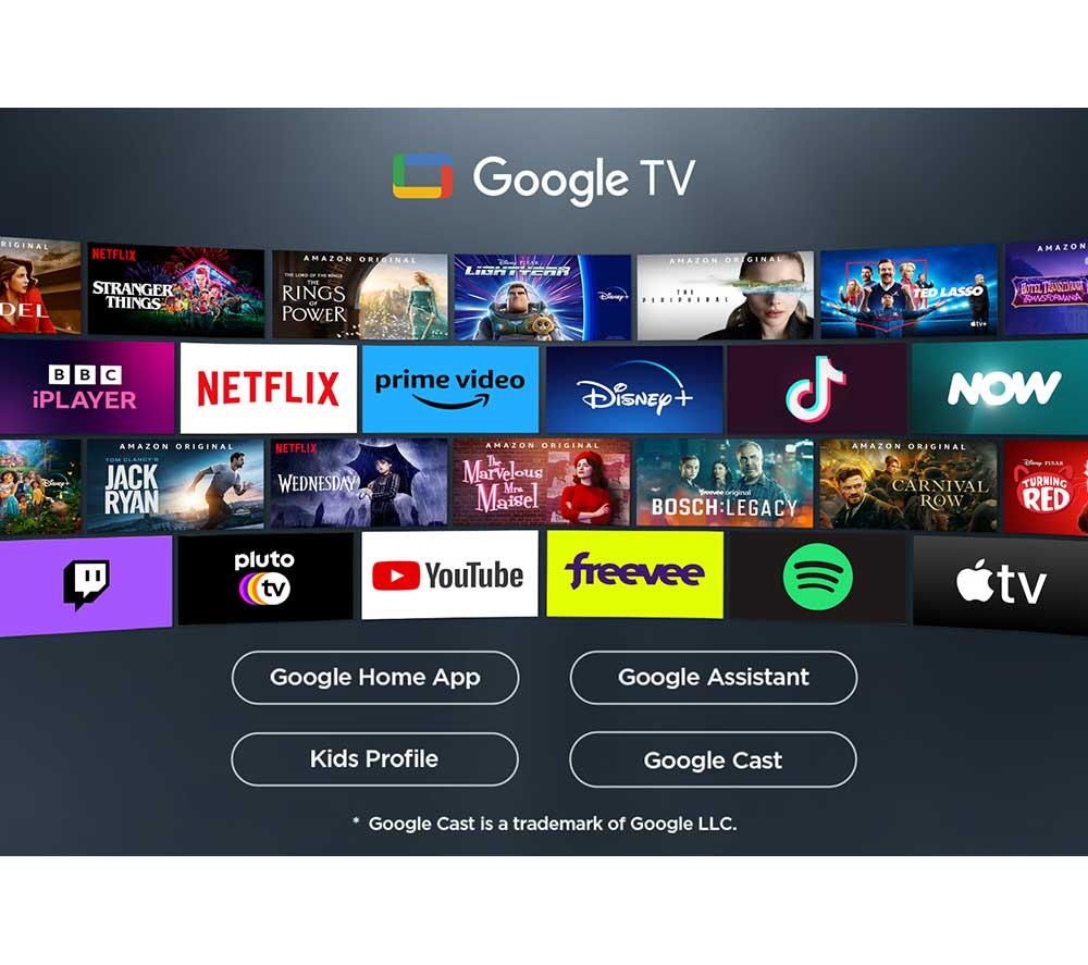 TCL P7L 43" QLED 4K HDR Smart Google TV 2026 - 43P7L-UK image number 5 of 15