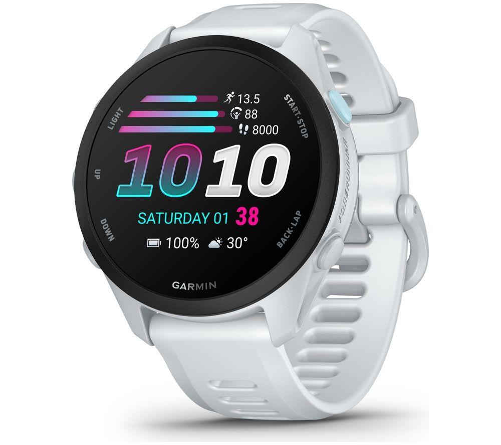 Garmin Forerunner 70 Sports Watch  Whitestone, 43 Mm, White