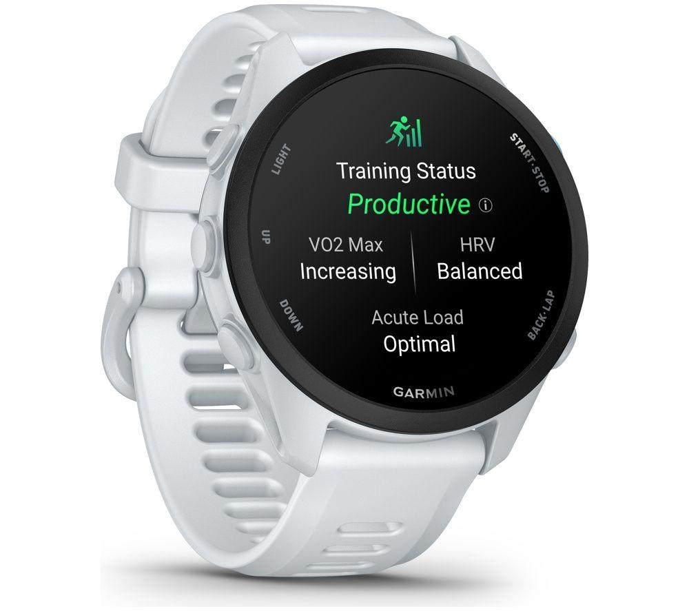 GARMIN Forerunner 70 Sports Watch &ndash; Whitestone, 43 mm image number 2 of 17