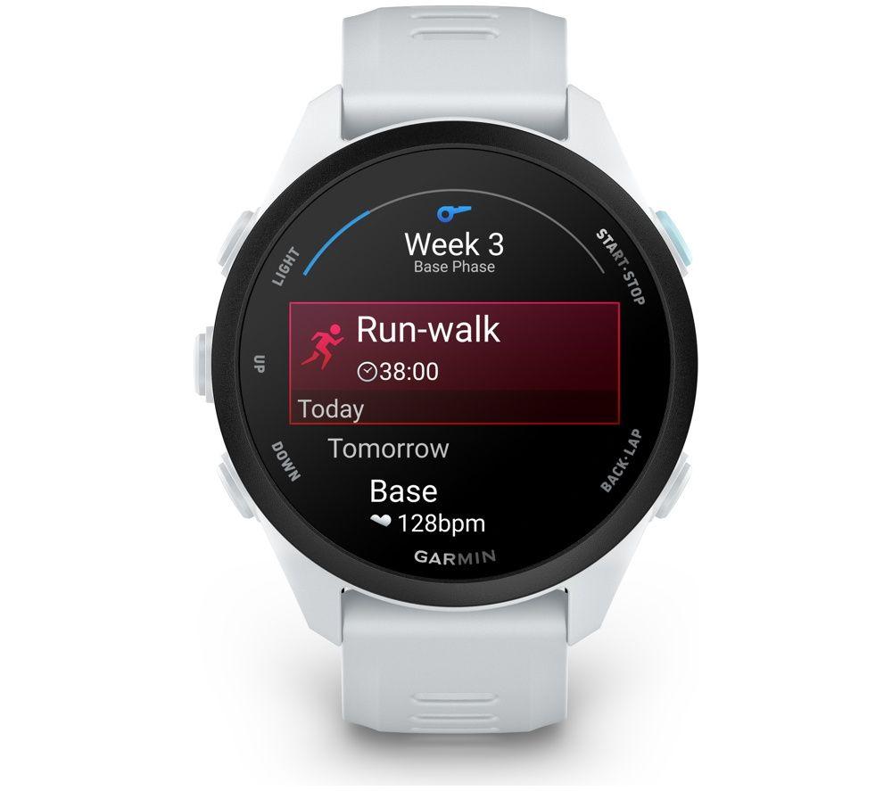 GARMIN Forerunner 70 Sports Watch &ndash; Whitestone, 43 mm image number 5 of 17