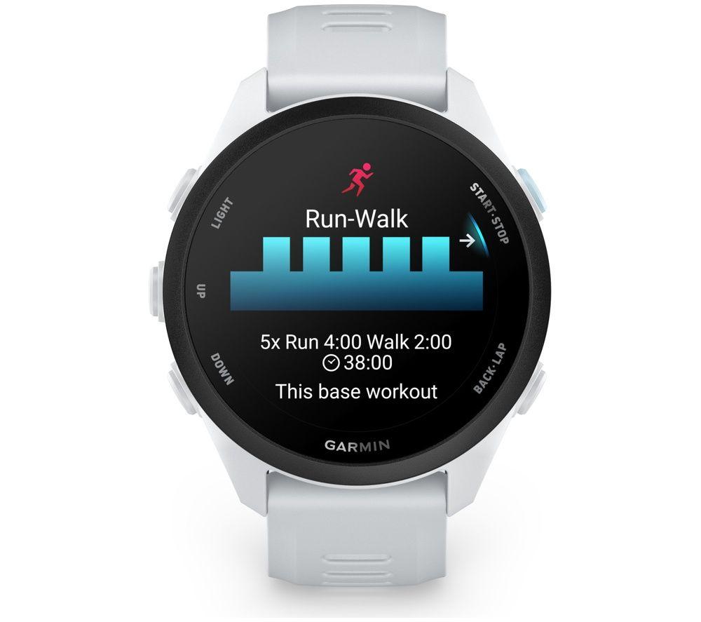 GARMIN Forerunner 70 Sports Watch &ndash; Whitestone, 43 mm image number 8 of 17