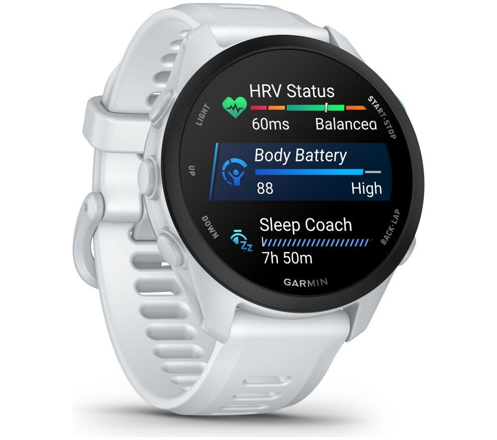 GARMIN Forerunner 70 Sports Watch &ndash; Whitestone, 43 mm image number 17 of 17