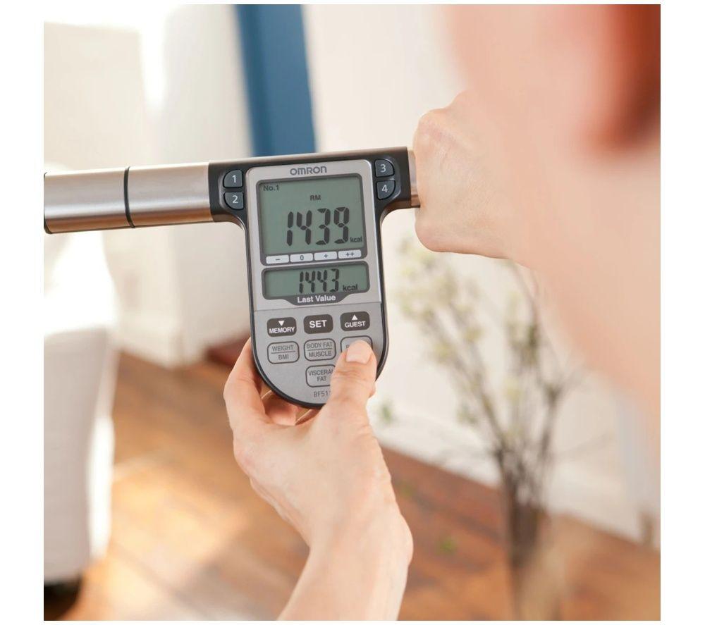 OMRON OMRBF511B Digital Body Composition Scale - Blue image number 4 of 4
