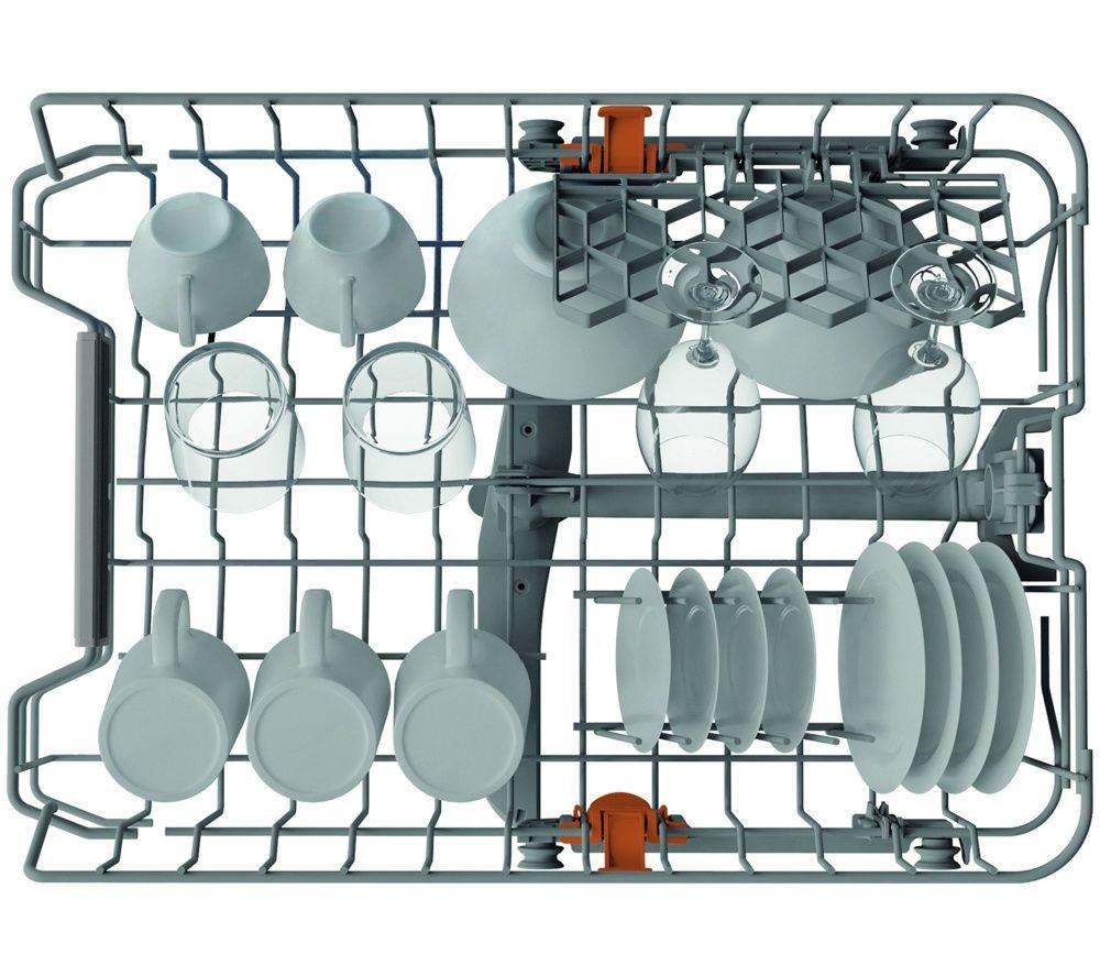 HOTPOINT HP3FC10BS7A0SUK Slimline Dishwasher - Silver image number 3 of 9