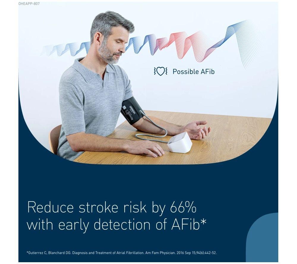 OMRON M3 Comfort AFib Upper Arm Blood Pressure Monitor image number 5 of 5