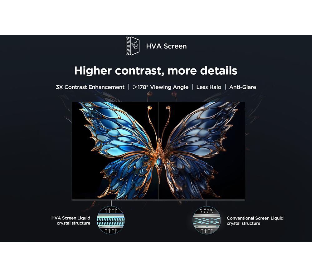 TCL P7L 65" QLED 4K HDR Smart Google TV 2026 - 65P7L-UK image number 12 of 15
