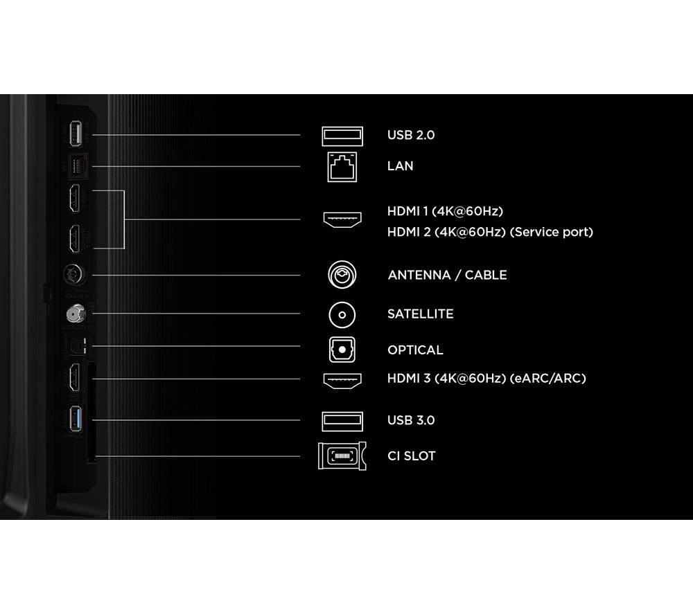 TCL P7L 75" QLED 4K HDR Smart Google TV 2026 - 75P7L-UK image number 4 of 15