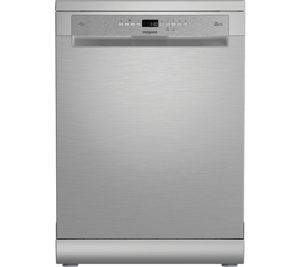 Hotpoint Maxi Space H8F HP51X UK Full-size Dishwasher - Stainless Steel