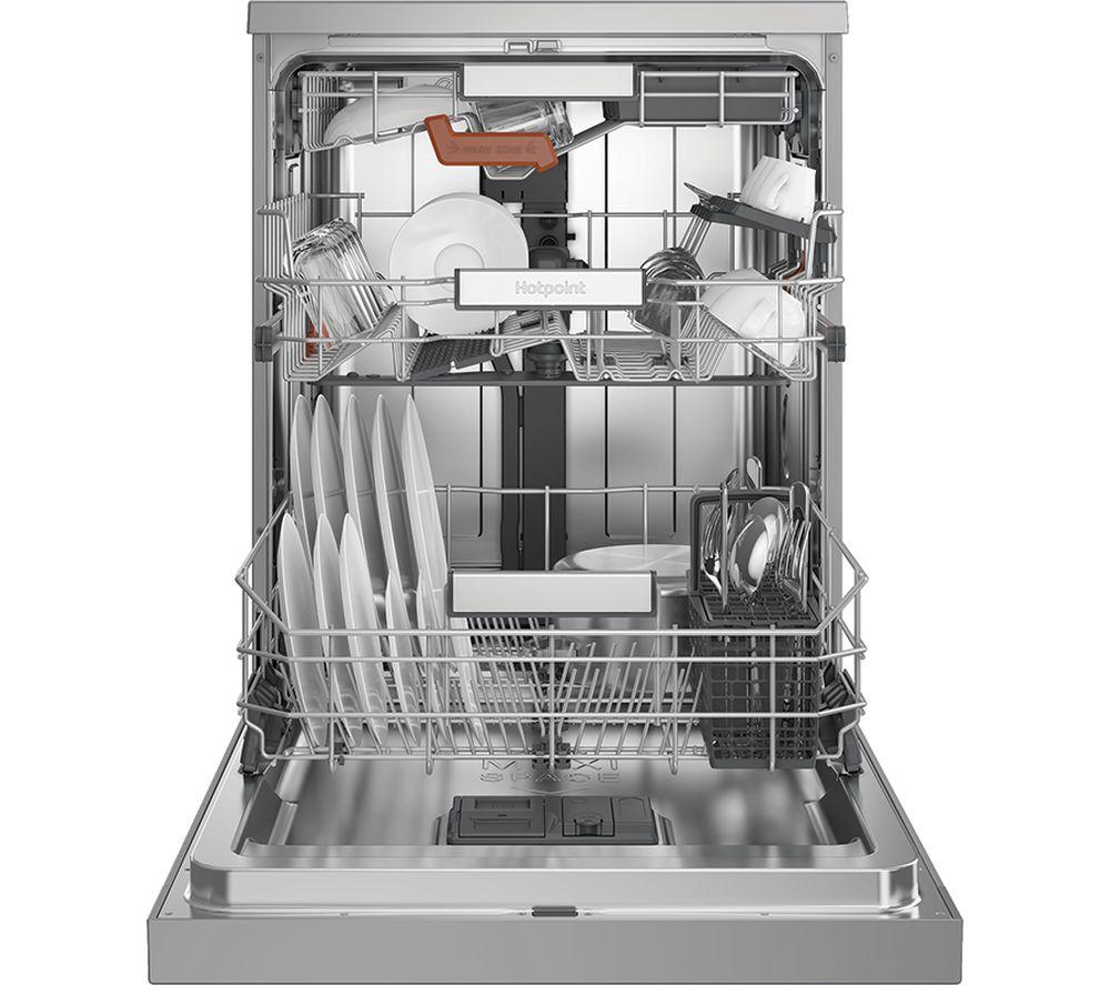 HOTPOINT Maxi Space H8F HP51X UK Full-size Dishwasher - Stainless Steel image number 5 of 13