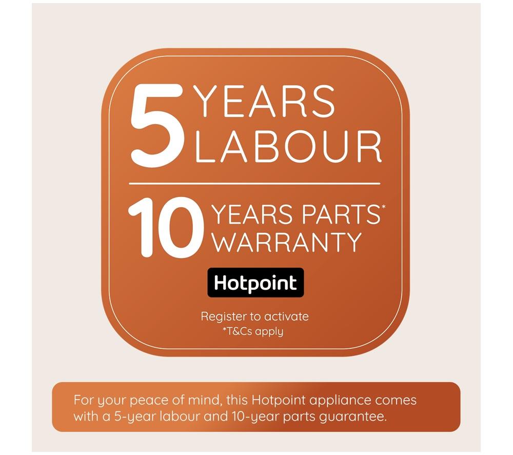 HOTPOINT Maxi Space H8F HP51X UK Full-size Dishwasher - Stainless Steel image number 22 of 22