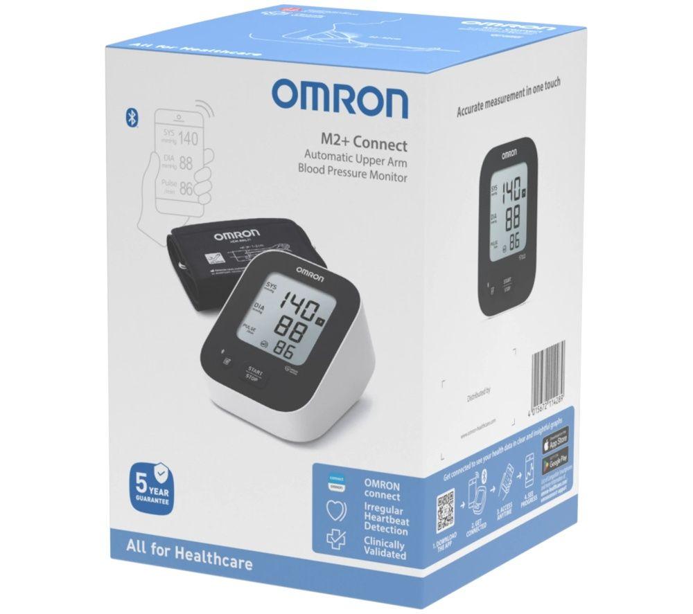 OMRON M2+ Connect Upper Arm Blood Pressure Monitor image number 2 of 5