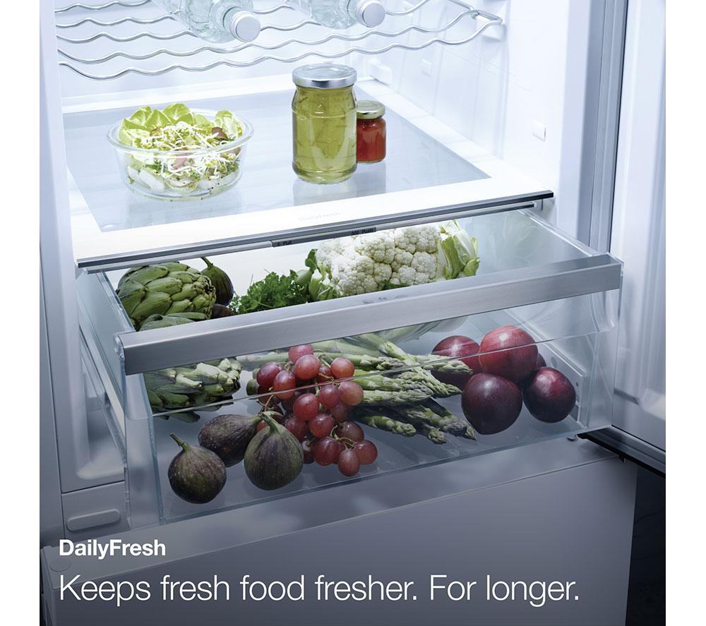 MIELE KFN 4375 BD 60/40 Fridge Freezer - Silver image number 5 of 11