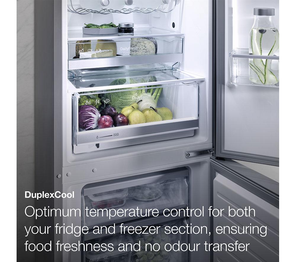MIELE KFN 4375 BD 60/40 Fridge Freezer - Silver image number 6 of 11