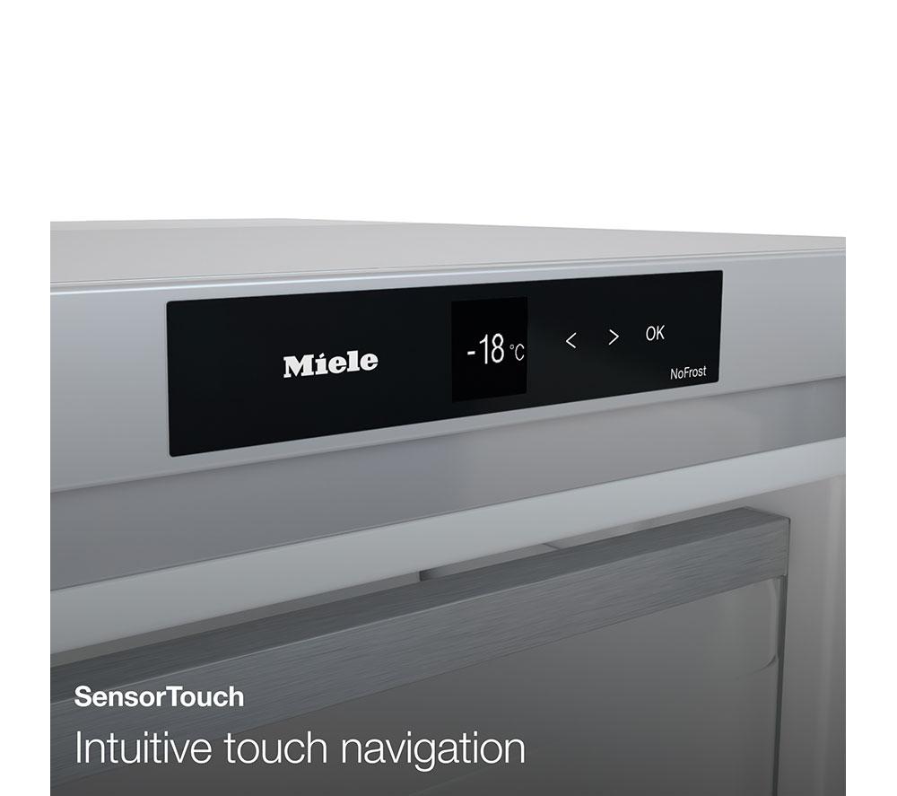 MIELE KFN 4375 BD 60/40 Fridge Freezer - Silver image number 8 of 11