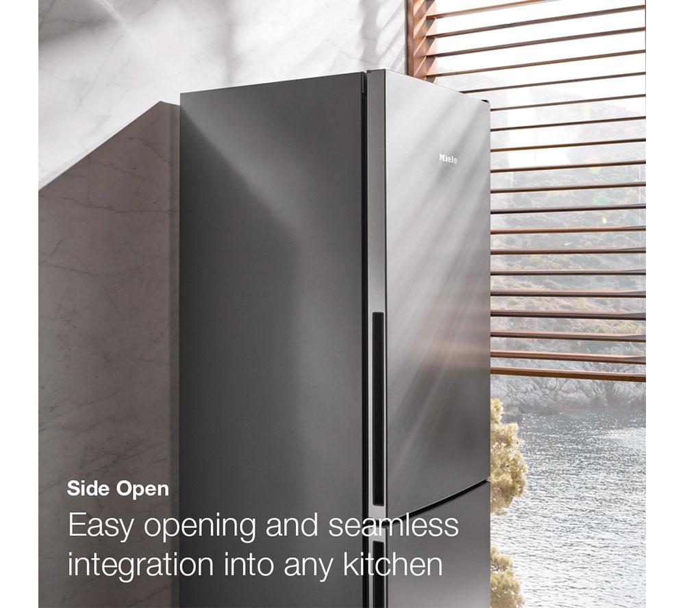 MIELE KFN 4375 BD 60/40 Fridge Freezer - Silver image number 9 of 11