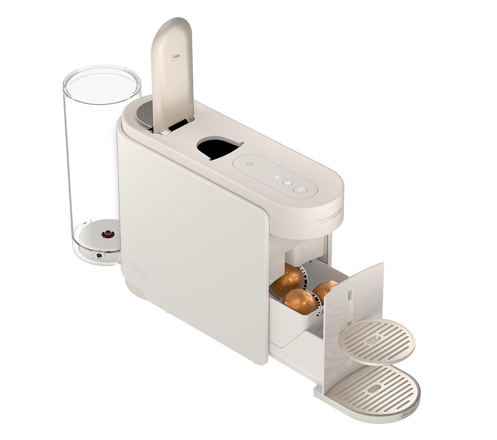 DELONGHI by De'Longhi Vertuo Up ENV200.W Smart Coffee Machine - Pearl White image number 11 of 11