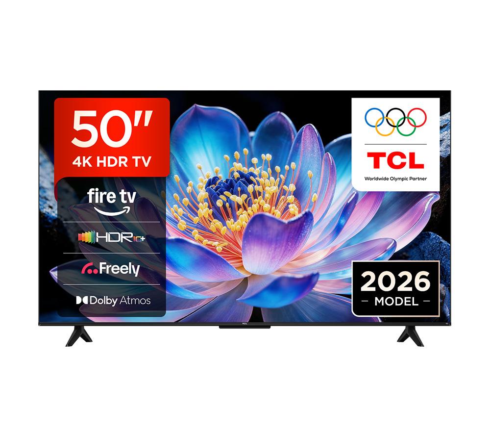 50inch TCL V6D  LED 4K HDR Smart Fire TV 2026 - 50V6D-UK