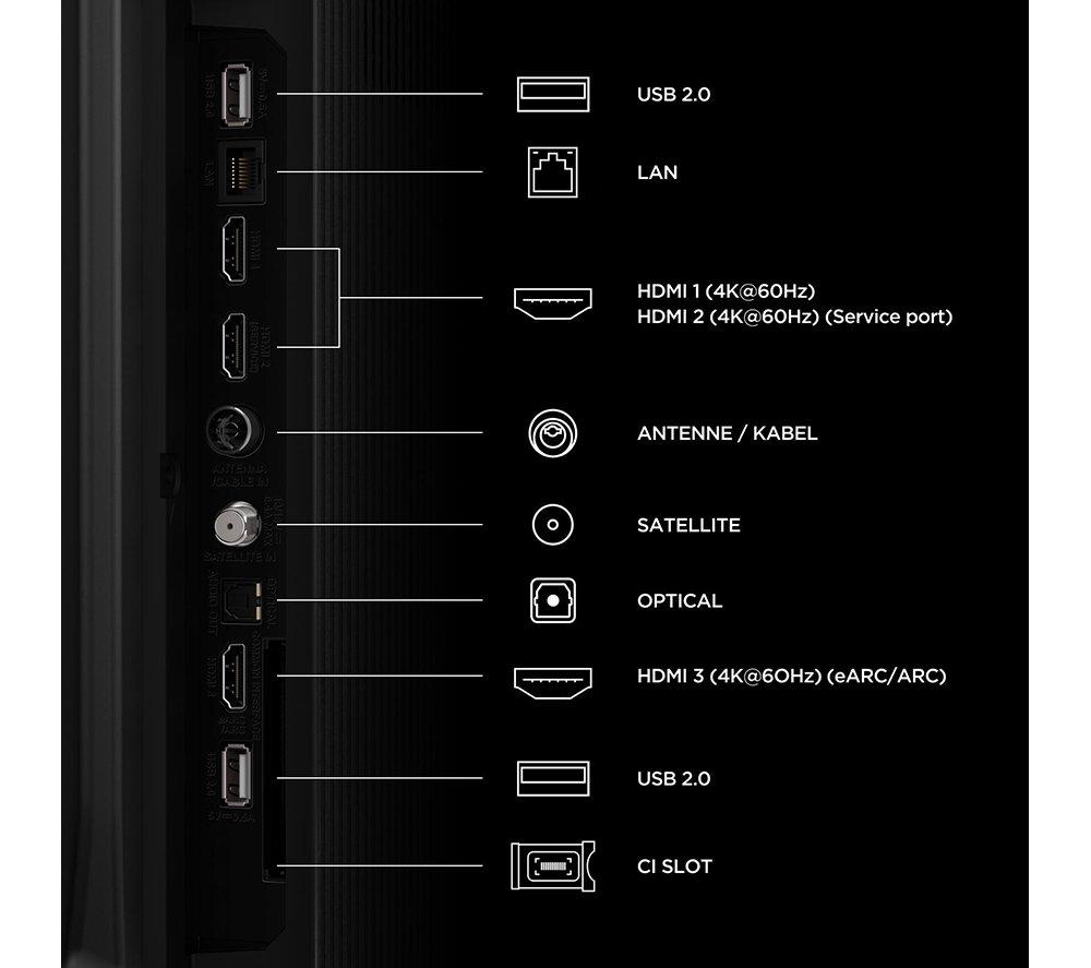 TCL V6D 50" LED 4K HDR Smart Fire TV 2026 - 50V6D-UK image number 14 of 16