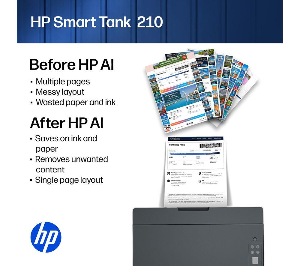 HP Smart Tank 7606 All-in-One Wireless Inkjet Printer image number 8 of 14