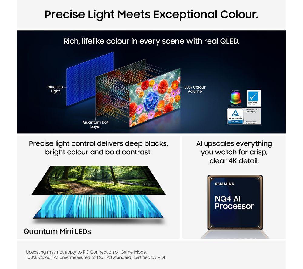 SAMSUNG QN70H 75" Neo QLED 4K Mini LED Vision AI Smart TV 2026 - QE75QN70H image number 3 of 6