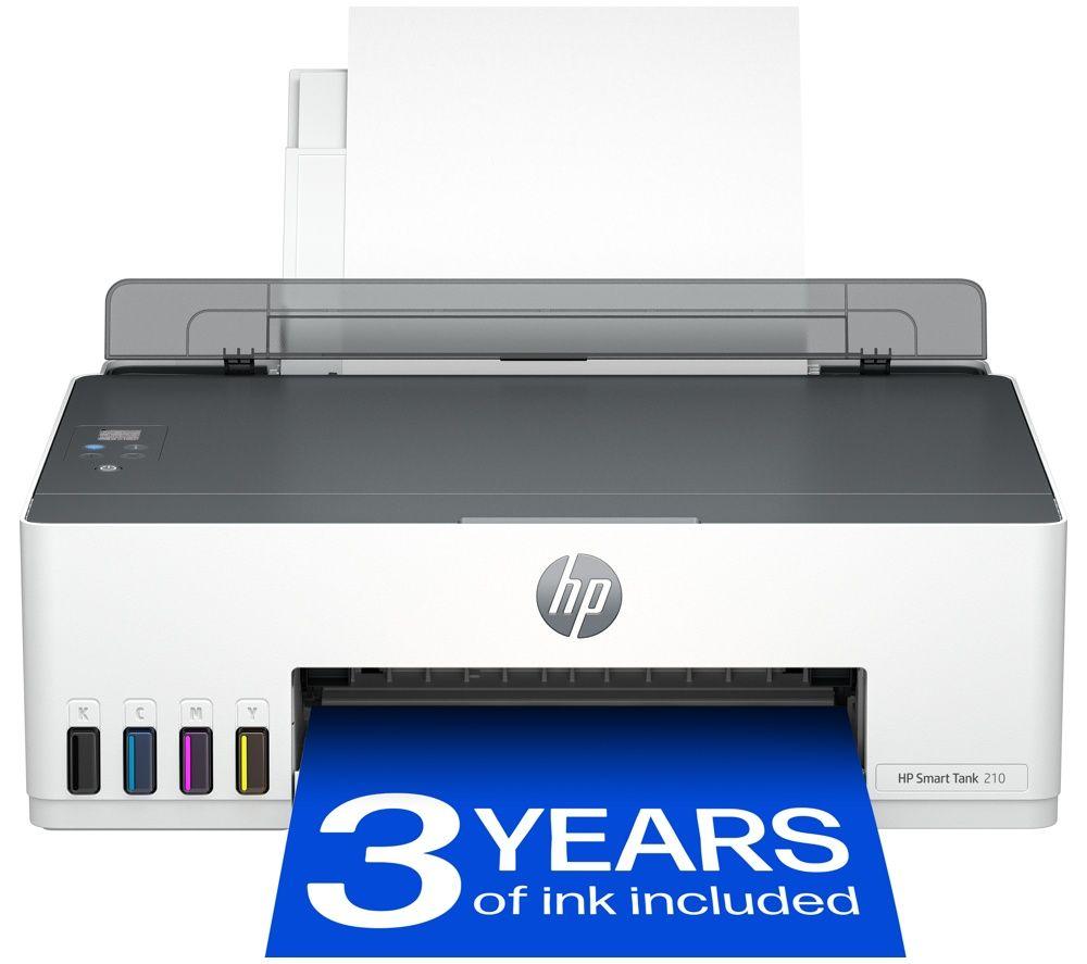 HP Smart Tank 210 Wireless Inkjet Printer image number 2 of 9