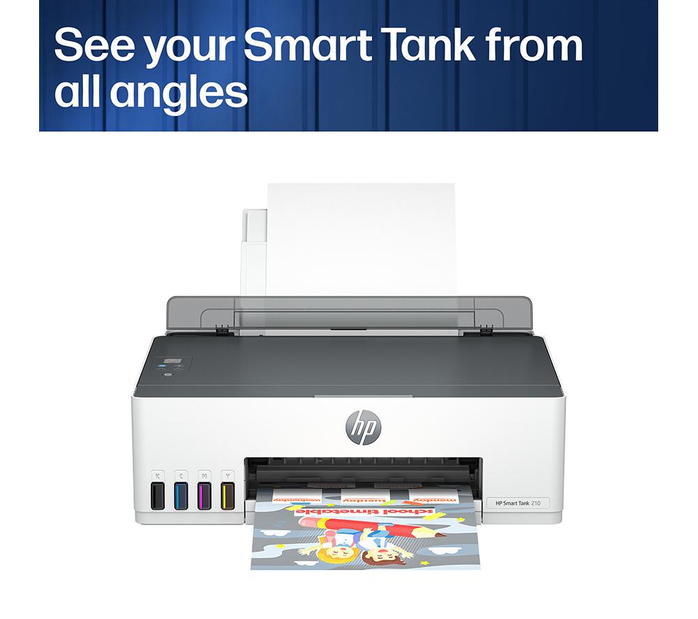 HP Smart Tank 210 Wireless Inkjet Printer image number 10 of 15