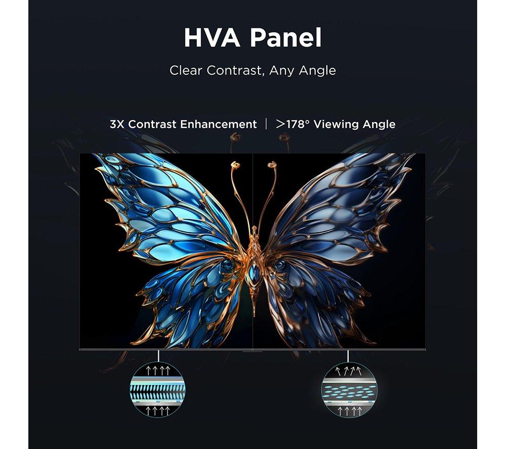 TCL V6D 65" LED 4K HDR Smart Fire TV 2026 - 65V6D-UK image number 9 of 16