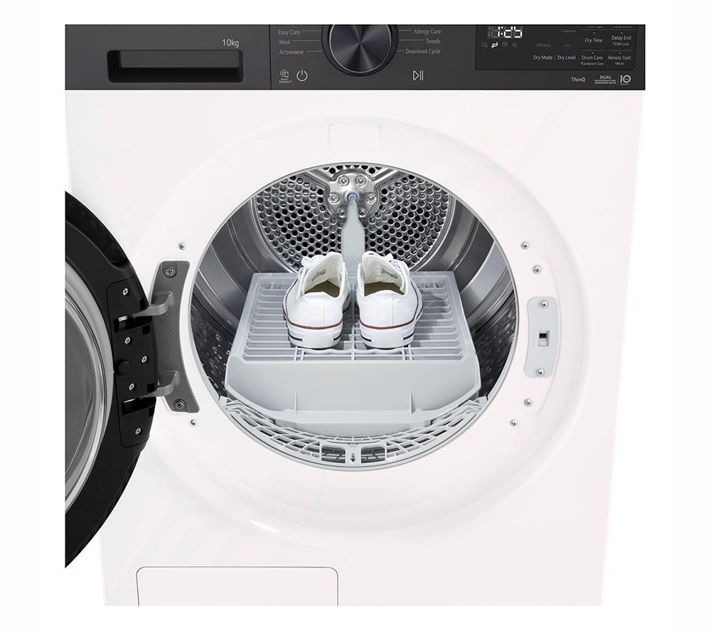 LG Series 5 RHX5010THB WiFi-enabled 10 kg Heat Pump Tumble Dryer - White image number 17 of 17